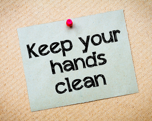 Keep Your Hands Clean - Φωτογραφία, εικόνα