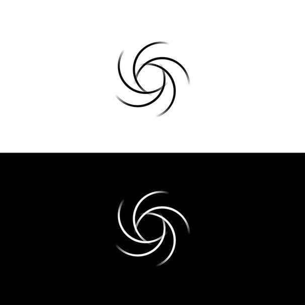 Cadres ronds de bannière circulaire, bordures. Logo vectoriel cercle - Vecteur, image