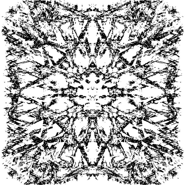 zwart-wit grunge getextureerde achtergrond - Vector, afbeelding