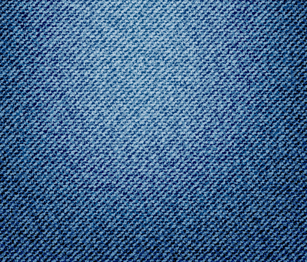 realistische jeans textuur - Vector, afbeelding