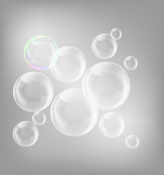 Burbujas de jabón
 - Vector, imagen