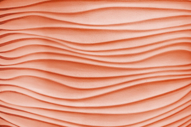 абстрактная текстура современной персиковой поверхности стен в современном дизайне интерьера - Фото, изображение