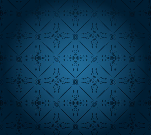 Royal Wallpaper. Background. Blue - Photo, Image