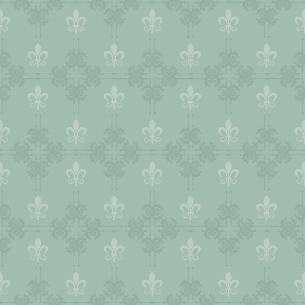 Seamless pattern. Damask Wallpaper - Photo, Image