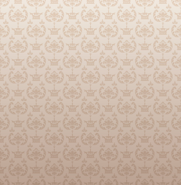 königliche Tapete. Hintergrund. beige Farbe - Foto, Bild