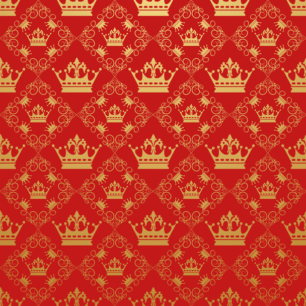 Tasarımınız için Royal duvar kağıdı arka plan. Kırmızı - Fotoğraf, Görsel