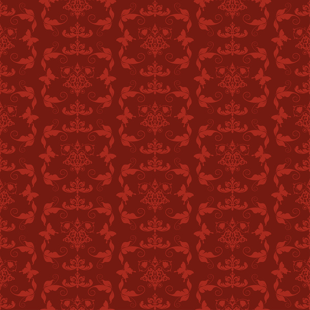 Seamless pattern for Your design. Damask - Fotoğraf, Görsel