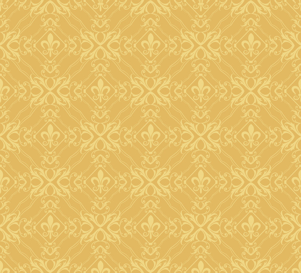 Seamless pattern. Damask Wallpaper - Photo, Image