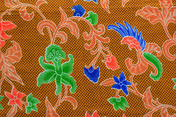 Thajské textilie textura - Fotografie, Obrázek