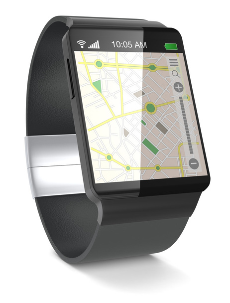 Smartwatch und GPS - Foto, Bild