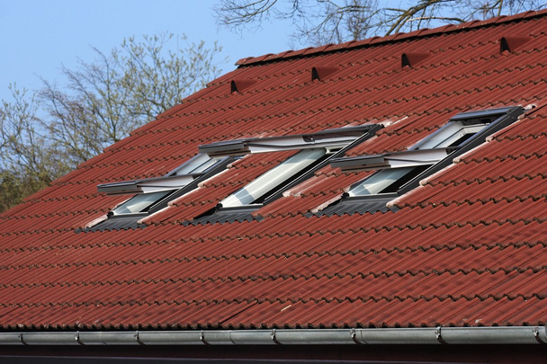 Janelas de telhado
 - Foto, Imagem