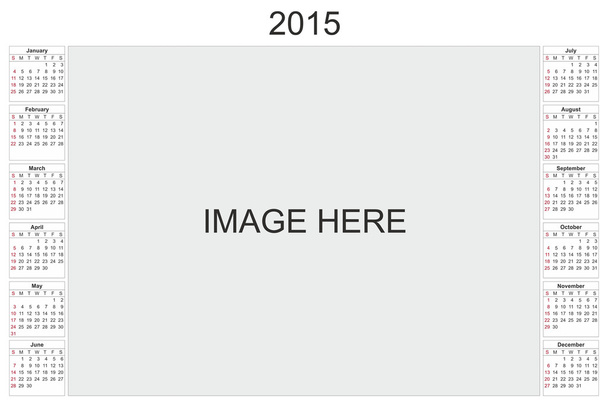 Calendario 2015
 - Foto, Imagen