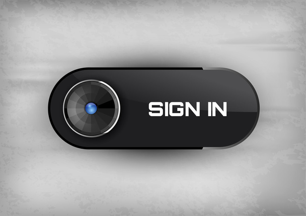 Sign In Button - Vector, Image