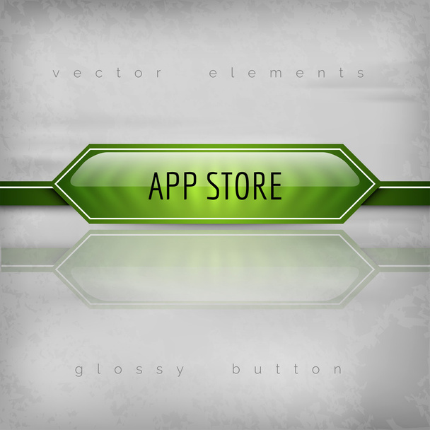 App Store Buttons - Wektor, obraz