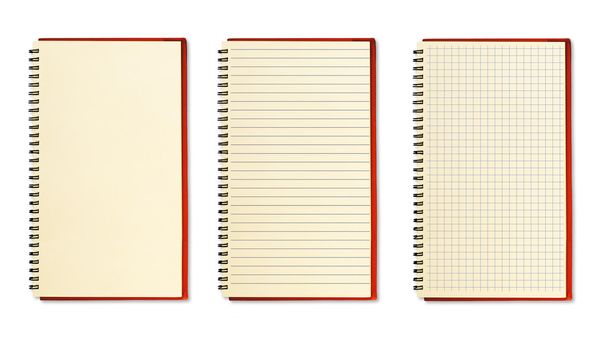 Cuaderno con lápiz
 - Foto, Imagen