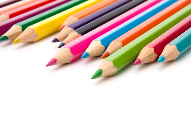 Colouring crayon pencils - Photo, Image