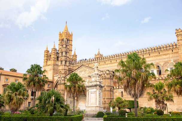 Palermo katedrálisa, Szicília, Olaszország - Fotó, kép