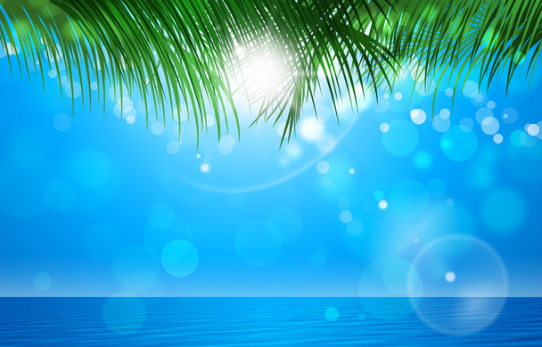 Summer Tropical Background - Foto, immagini