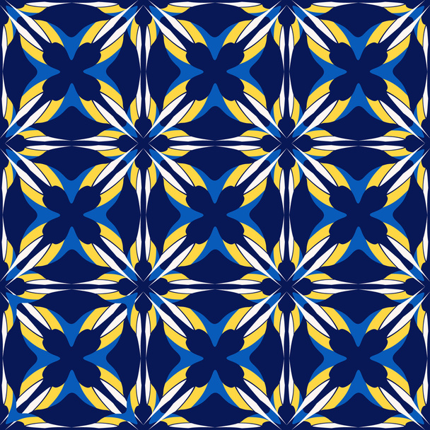 бесшовный фон с абстрактными геометрическими фигурами - Вектор,изображение