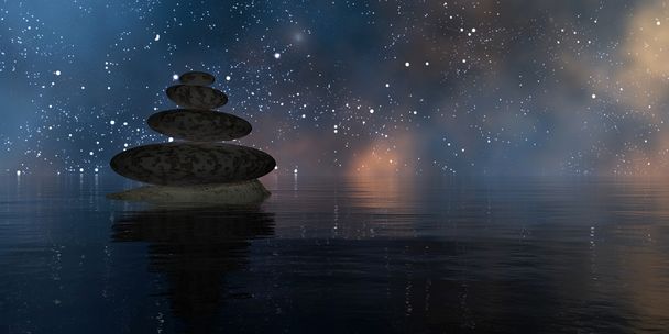 Piedras Zen
 - Foto, imagen