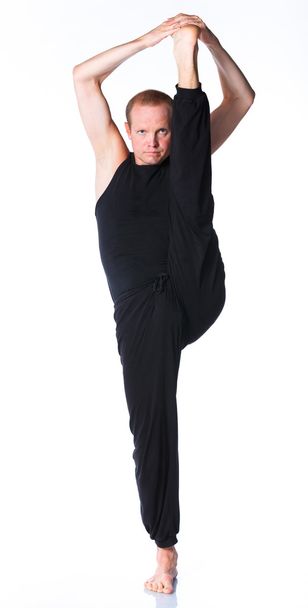 Yoga man - Фото, изображение