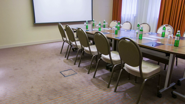 Konferenční sál nebo schůzka místnost - Záběry, video