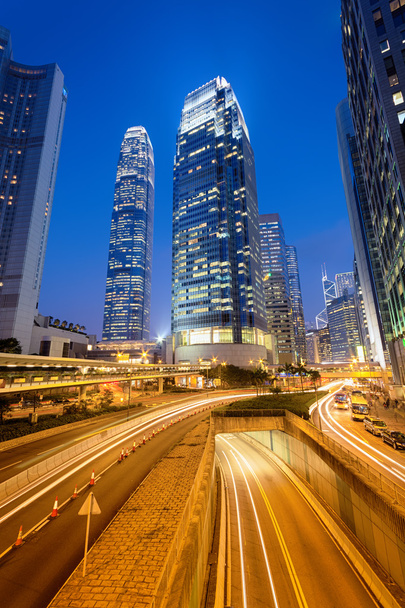 Immeubles de bureaux modernes dans le centre de Hong Kong
. - Photo, image