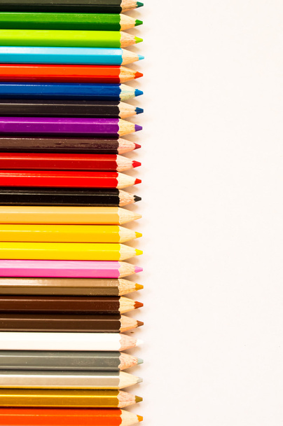 Gekleurde potlood - Foto, afbeelding
