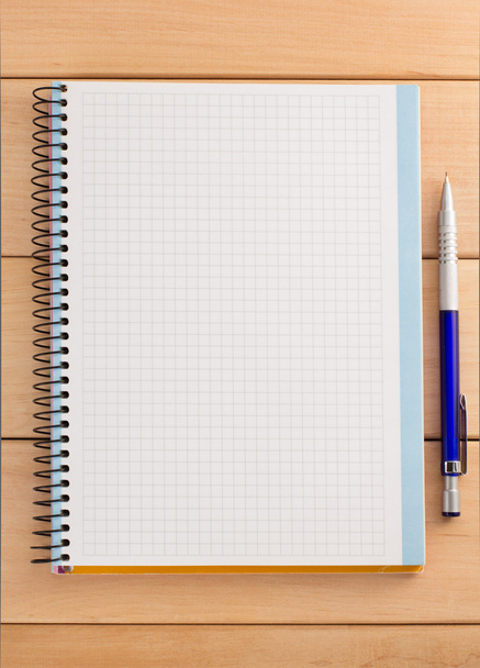 Checked notebook background - Photo, Image