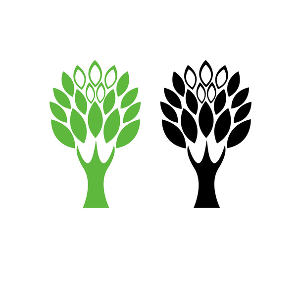 logotipo del árbol 5
 - Vector, imagen