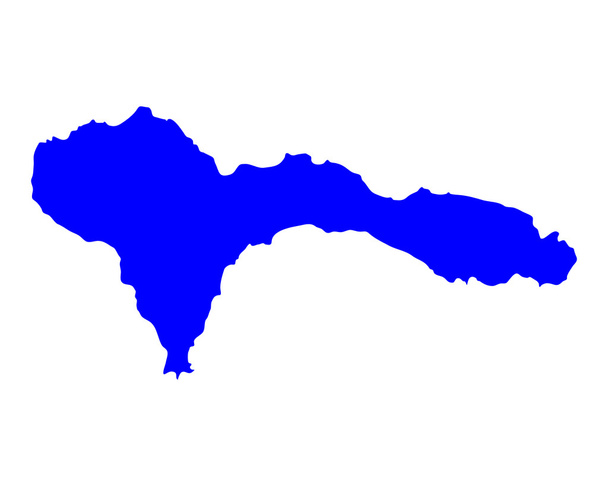 Kaart van Sao Nicolau - Vector, afbeelding