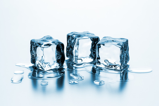 clear melting ice cubes - Photo, Image