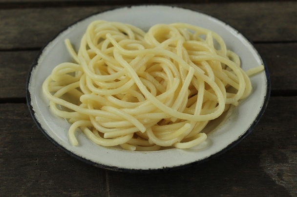 Espaguetis de pasta
 - Foto, imagen