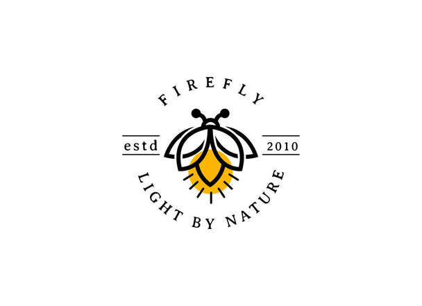 firefly logo vector icon illustration - Vector, Image