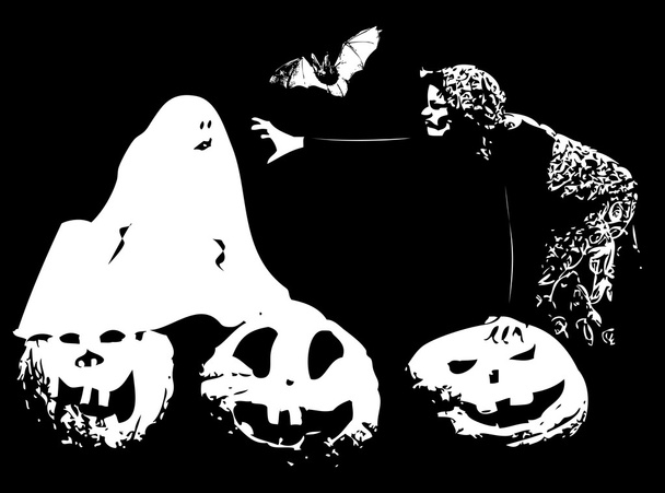Хэллоуин - Вектор,изображение
