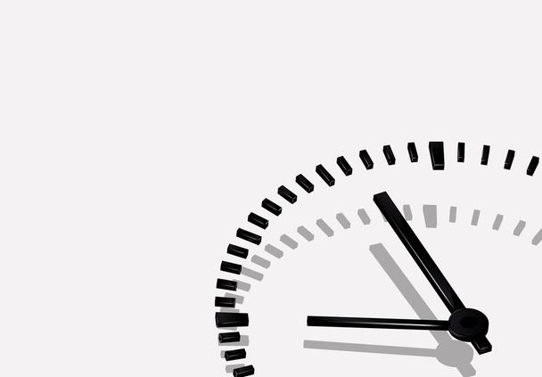 vector illustration of a clock - Vector, Image