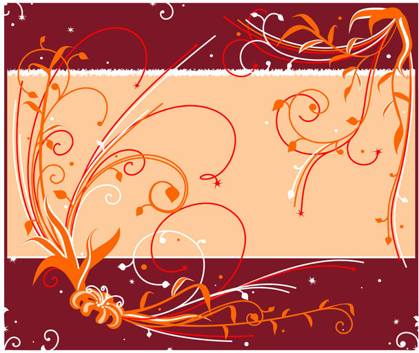 Flowers composition - Vector, Image