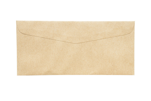 The envelope isolated - Zdjęcie, obraz
