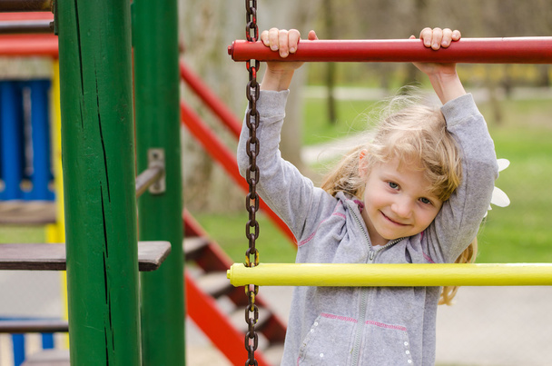 child on playground - Фото, изображение