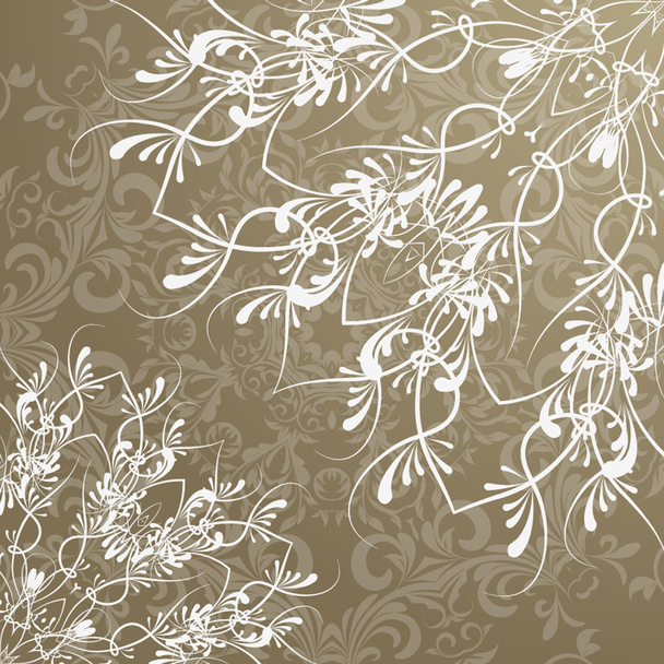 Decoratief patroon van rozetten - Vector, afbeelding