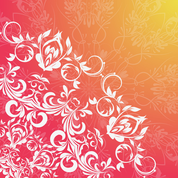 Decorative Rosettes pattern - Vector, Image