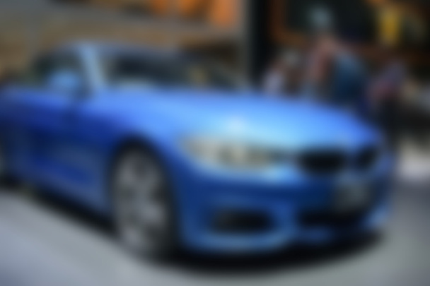 Blurred car show event - Photo, Image
