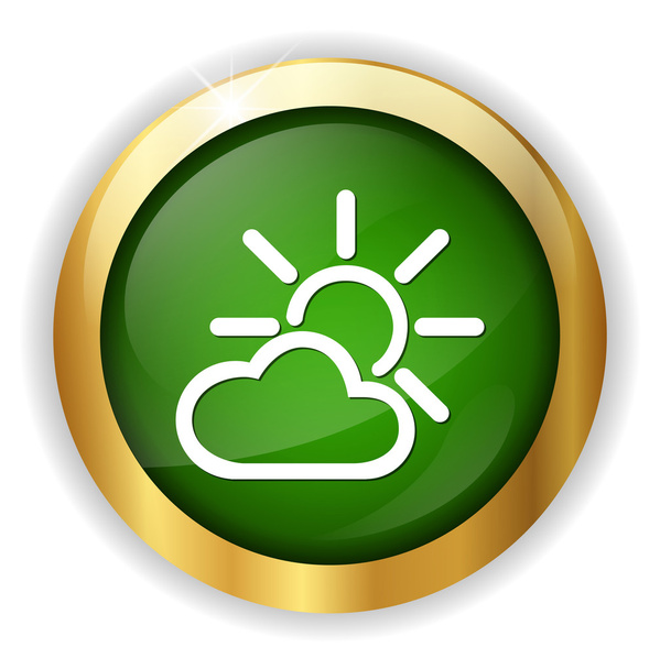 Weather web icon - Vettoriali, immagini