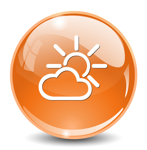 Weather web icon - Vettoriali, immagini