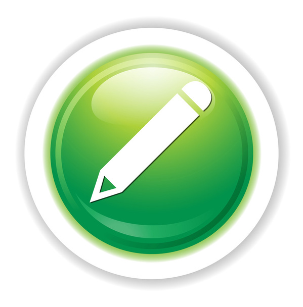 Pencil web icon - Vetor, Imagem