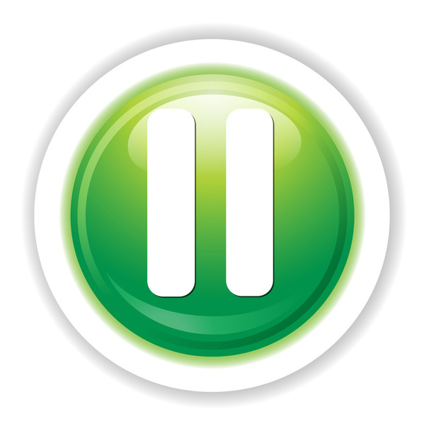 Pausa icono web
 - Vector, Imagen