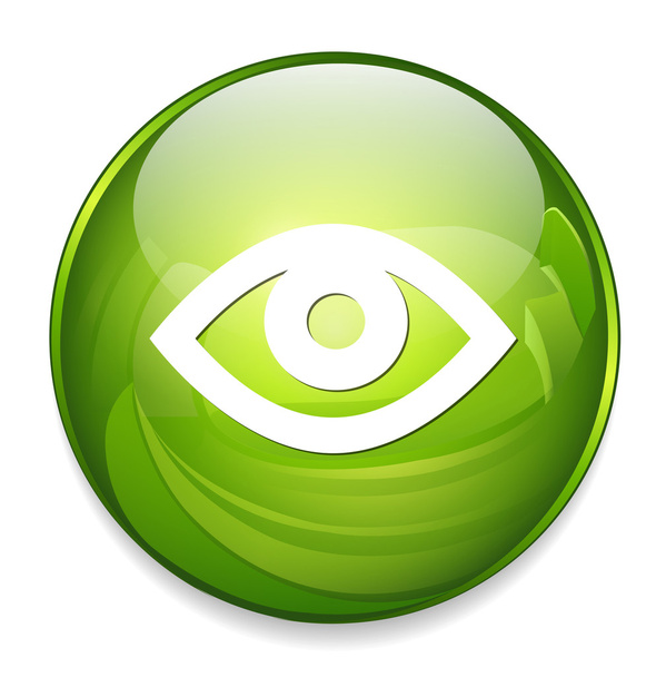 Eye web icon - Vektori, kuva