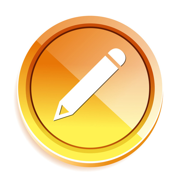 Pencil web icon - Vecteur, image