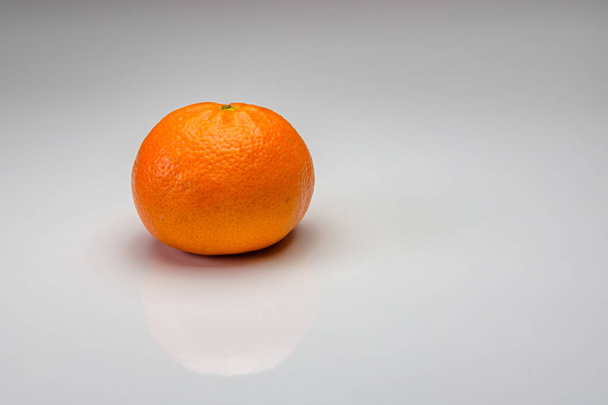 isolated  mandarin on white background, - Photo, Image