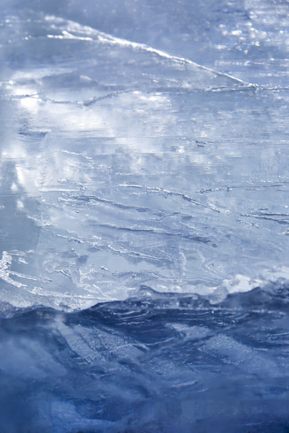 abstracte ijs textuur - Foto, afbeelding